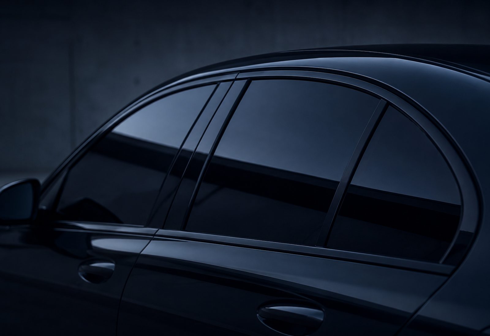 Vehicle with premium Revivo window tint